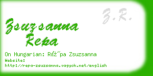 zsuzsanna repa business card